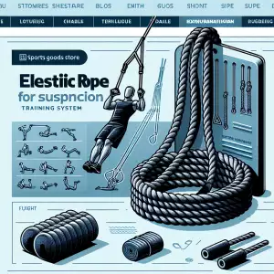 Elastické Lano Pro Sm Systém Decathlon